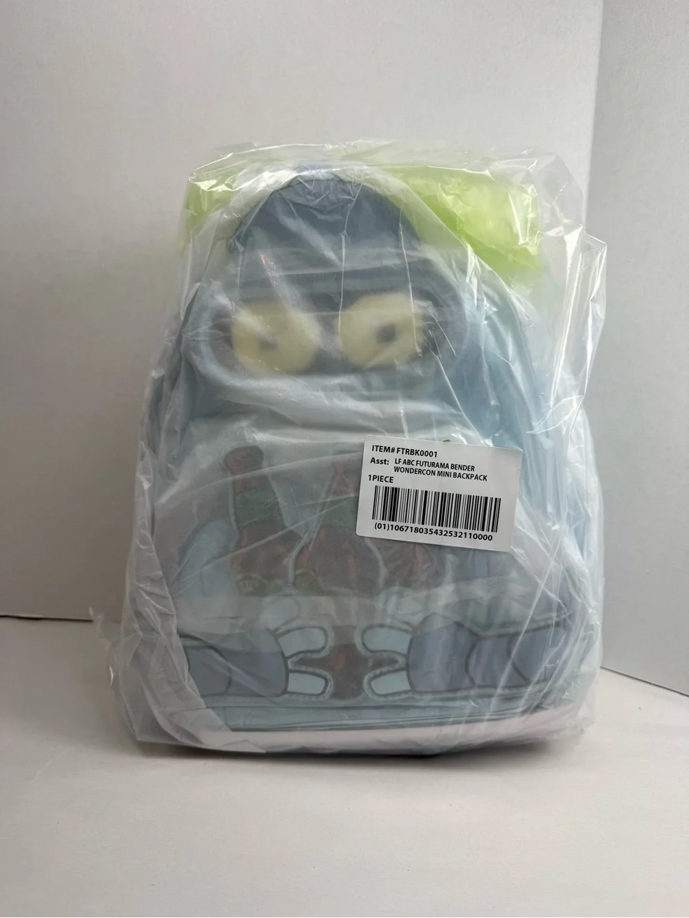 Loungefly WonderCon Limited Edition Futurama Bender Cosplay & Slurm Set